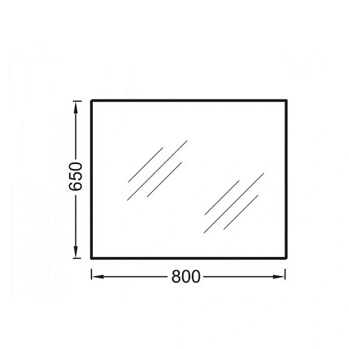 Зеркало Jacob Delafon Ola EB1098-RU 80 см Зеркало Jacob Delafon Ola EB1098-RU 80 см