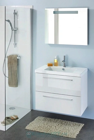 Зеркало Jacob Delafon Parallel EB1413-NF с подсветкой 80 см Зеркало Jacob Delafon Parallel EB1413-NF с подсветкой 80 см