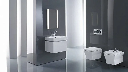 Зеркало Jacob Delafon Reve 59х65 см, с боковой подсветкой, с подсветкой EB575-NF Зеркало Jacob Delafon Reve 59х65 см, с боковой подсветкой, с подсветкой EB575-NF