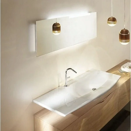 Зеркало Jacob Delafon Stillness 120х40 см, широкое, с подсветкой, с подогревом EB2008-NF Зеркало Jacob Delafon Stillness 120х40 см, широкое, с подсветкой, с подогревом EB2008-NF