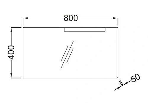 Зеркало Jacob Delafon Stillness EB2007-NF 80 см Зеркало Jacob Delafon Stillness EB2007-NF 80 см