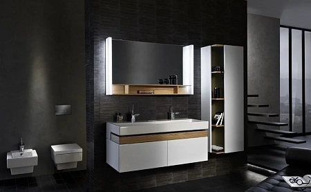 Зеркало Jacob Delafon Terrace 150х68,5 см, с полочкой, с подсветкой EB1184-NF Зеркало Jacob Delafon Terrace 150х68,5 см, с полочкой, с подсветкой EB1184-NF