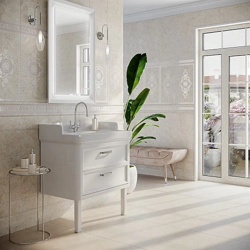 Зеркало Kerama Marazzi POMPEI 60, белое глянцевое PO.mi.60\WHT Зеркало Kerama Marazzi POMPEI 60, белое глянцевое PO.mi.60\WHT