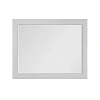 Зеркало LA FENICE Cubo Bianca 80х60, белое FNC-02-CUB-B-80-60