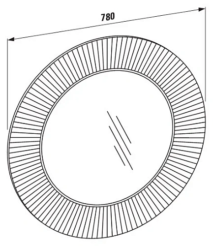 Зеркало Laufen Kartell by Laufen 8633.1 (3.8633.1.084.000.1) пластик прозрачный, диаметр 780 мм Зеркало Laufen Kartell by Laufen 8633.1 (3.8633.1.084.000.1) пластик прозрачный, диаметр 780 мм