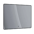 Зеркало Lemark MIOBLACK 120х80 см с подсветкой, с подогревом LM120ZM-black Зеркало Lemark MIOBLACK 120х80 см с подсветкой, с подогревом LM120ZM-black