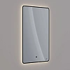 Зеркало Lemark MIOBLACK 50х80 см с подсветкой, с подогревом LM50ZM-black Зеркало Lemark MIOBLACK 50х80 см с подсветкой, с подогревом LM50ZM-black
