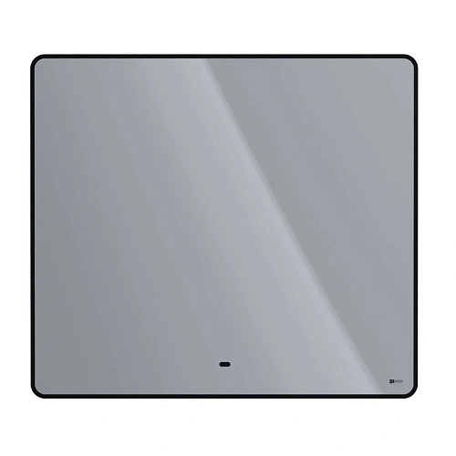 Зеркало Lemark MIOBLACK 90х80 см с подсветкой, с подогревом LM90ZM-black Зеркало Lemark MIOBLACK 90х80 см с подсветкой, с подогревом LM90ZM-black