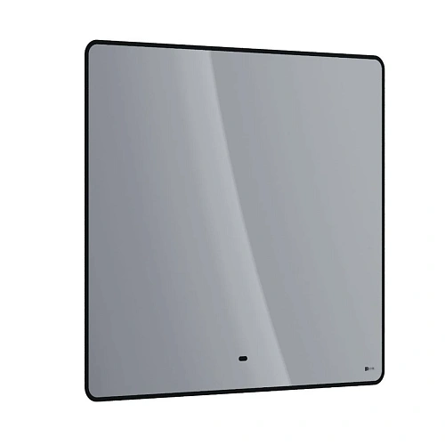 Зеркало Lemark MIOBLACK 90х80 см с подсветкой, с подогревом LM90ZM-black Зеркало Lemark MIOBLACK 90х80 см с подсветкой, с подогревом LM90ZM-black