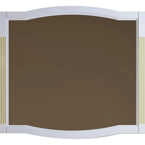 Зеркало Opadiris Лаура 120, белый с патиной Z0000009325 Зеркало Opadiris Лаура 120, белый с патиной Z0000009325