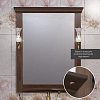 Зеркало Opadiris Риспекто 80, орех антикварный, с выключателем 00-00007061 Зеркало Opadiris Риспекто 80, орех антикварный, с выключателем 00-00007061