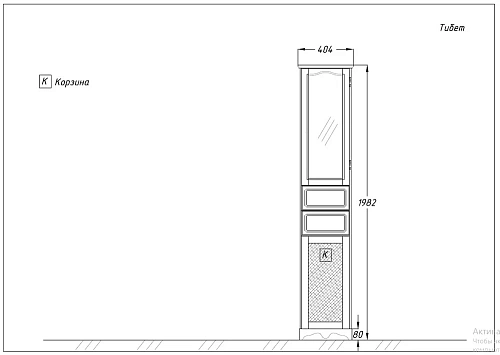 Зеркало Opadiris Тибет 50 Z0000003417 орех антикварный без светильников Зеркало Opadiris Тибет 50 Z0000003417 орех антикварный без светильников