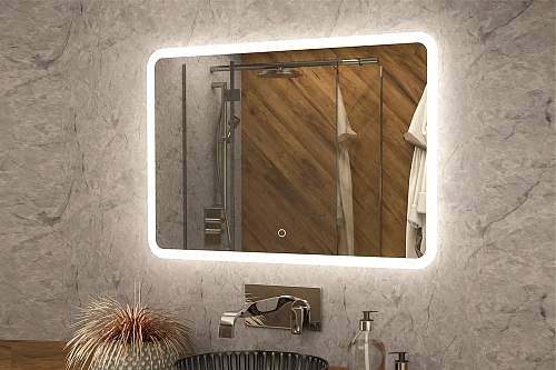 Зеркало Orange Nature ON-75ZE с LED подсветкой и сенсорной кнопкой Зеркало Orange Nature ON-75ZE с LED подсветкой и сенсорной кнопкой