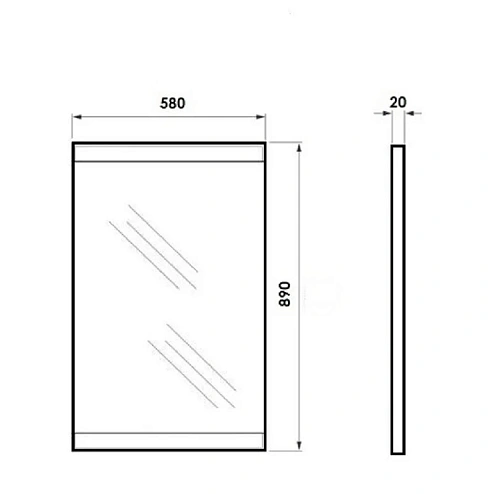 Зеркало Orange Корро 58 Кокос Ko-55ZEK Зеркало Orange Корро 58 Кокос Ko-55ZEK