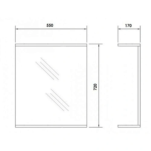 Зеркало Orange Стандарт St-55ZE Зеркало Orange Стандарт St-55ZE