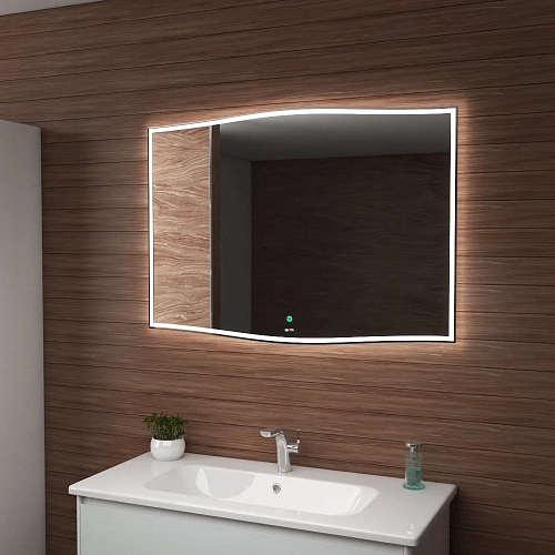 Зеркало OWL 1975 Roxen с LED подсветкой, 1050х745 OWLM200103 Зеркало OWL 1975 Roxen с LED подсветкой, 1050х745 OWLM200103