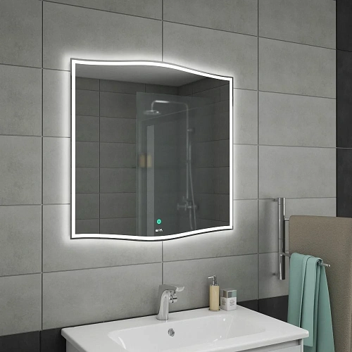 Зеркало OWL 1975 Roxen с LED подсветкой, 750х745 OWLM200101 Зеркало OWL 1975 Roxen с LED подсветкой, 750х745 OWLM200101