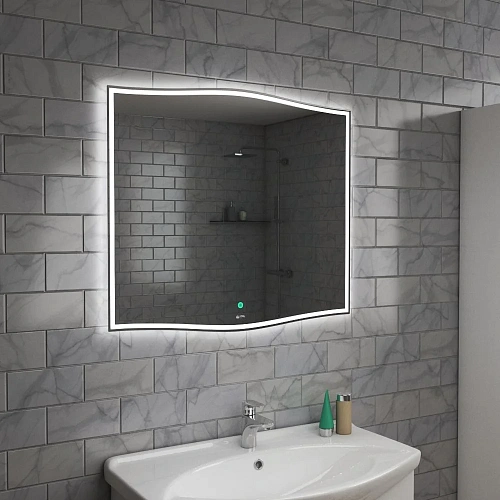 Зеркало OWL 1975 Roxen с LED подсветкой, 850х745 OWLM200102 Зеркало OWL 1975 Roxen с LED подсветкой, 850х745 OWLM200102