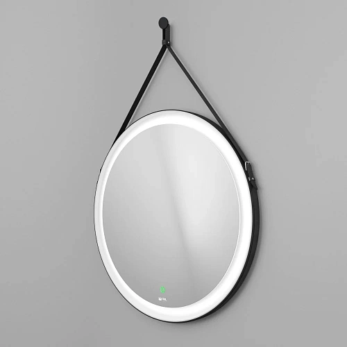 Зеркало OWL 1975 Viken Black с LED подсветкой, D650 OWLM200201 Зеркало OWL 1975 Viken Black с LED подсветкой, D650 OWLM200201