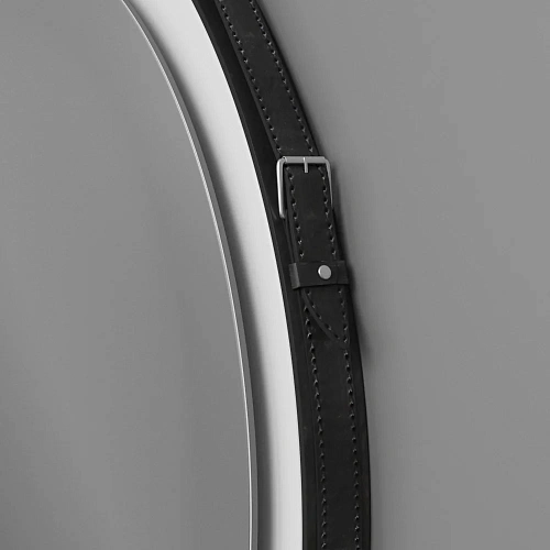 Зеркало OWL 1975 Viken Black с LED подсветкой, D650 OWLM200201 Зеркало OWL 1975 Viken Black с LED подсветкой, D650 OWLM200201