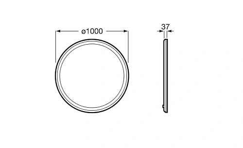 Зеркало Roca Iridia 812338000 Зеркало Roca Iridia 812338000