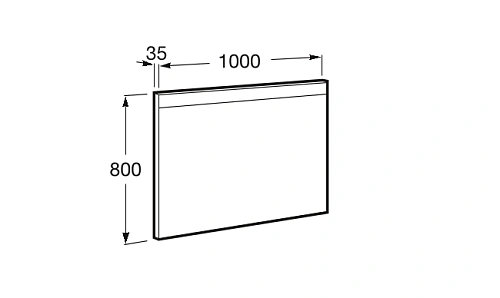 Зеркало Roca Prisma LED 812260000 Зеркало Roca Prisma LED 812260000