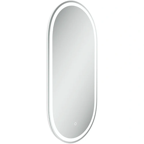 Зеркало Sancos Oval OV45F 450х900 фронтальная подсветка с сенсорным управлением Зеркало Sancos Oval OV45F 450х900 фронтальная подсветка с сенсорным управлением