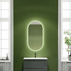 Зеркало Sancos Oval OV55C 550х1050 фоновая подсветка с сенсорным управлением Зеркало Sancos Oval OV55C 550х1050 фоновая подсветка с сенсорным управлением