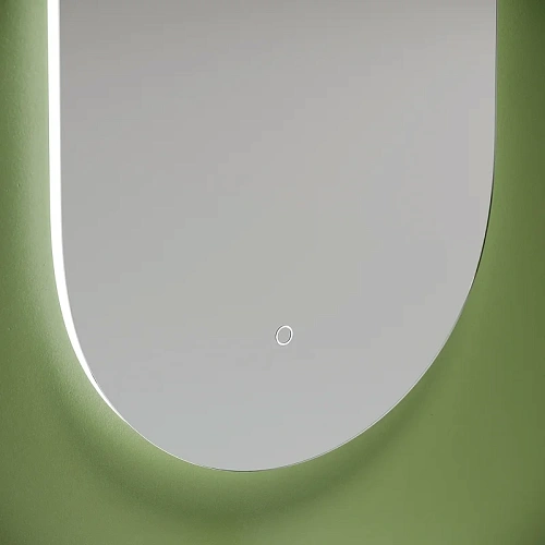 Зеркало Sancos Oval OV55C 550х1050 фоновая подсветка с сенсорным управлением Зеркало Sancos Oval OV55C 550х1050 фоновая подсветка с сенсорным управлением