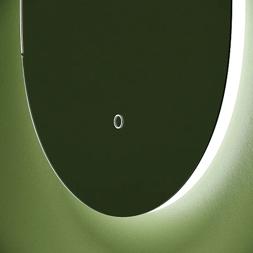 Зеркало Sancos Oval OV55C 550х1050 фоновая подсветка с сенсорным управлением Зеркало Sancos Oval OV55C 550х1050 фоновая подсветка с сенсорным управлением