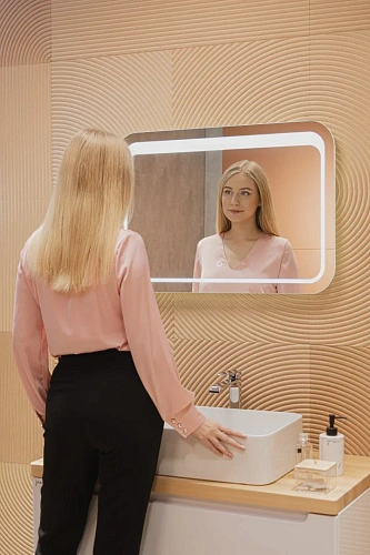 Зеркало SILVER MIRRORS 800x550 Сенсорный выключатель Пульсар (ФР-00001380) Зеркало SILVER MIRRORS 800x550 Сенсорный выключатель Пульсар (ФР-00001380)