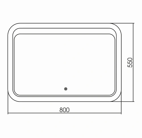 Зеркало SILVER MIRRORS 800x550 Сенсорный выключатель Пульсар (ФР-00001380) Зеркало SILVER MIRRORS 800x550 Сенсорный выключатель Пульсар (ФР-00001380)