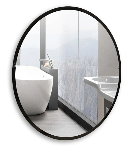 Зеркало SILVER MIRRORS D770 черное обрамление Ренуар (ФР-00002443) Зеркало SILVER MIRRORS D770 черное обрамление Ренуар (ФР-00002443)
