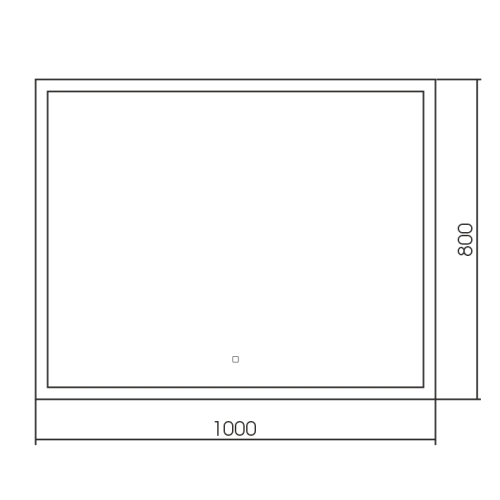 Зеркало Silver mirrors Norma neo 1000х800 (LED-00002493) Зеркало Silver mirrors Norma neo 1000х800 (LED-00002493)