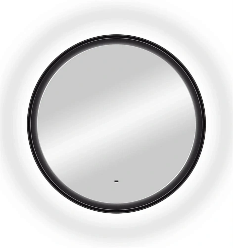 Зеркало STWORKI Гриндстед 80 черное, с подсветкой 557891 Зеркало STWORKI Гриндстед 80 черное, с подсветкой 557891