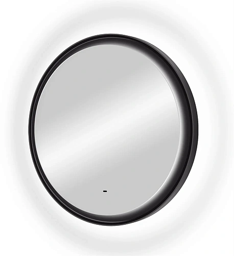Зеркало STWORKI Гриндстед 80 черное, с подсветкой 557891 Зеркало STWORKI Гриндстед 80 черное, с подсветкой 557891