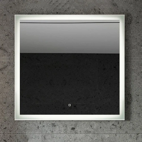 Зеркало STWORKI Эстерсунд 90 белое матовое, с подсветкой, сенсор на зеркале 439829 Зеркало STWORKI Эстерсунд 90 белое матовое, с подсветкой, сенсор на зеркале 439829