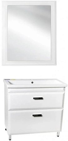 Зеркало Style Line Лотос 80, Люкс белое СС-00000387 Зеркало Style Line Лотос 80, Люкс белое СС-00000387