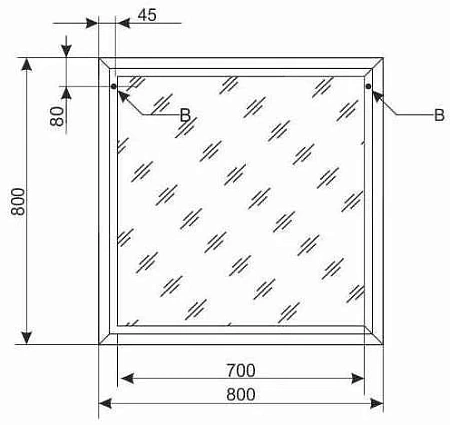 Зеркало Style Line Лотос 80, Люкс белое СС-00000387 Зеркало Style Line Лотос 80, Люкс белое СС-00000387