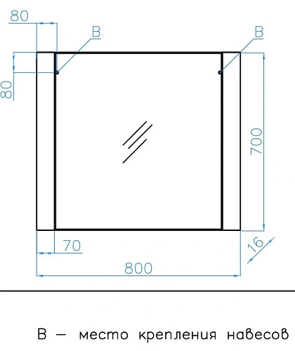 Зеркало Style Line Монако 80x70, Ориноко/бел лакобель ЛС-00000629 Зеркало Style Line Монако 80x70, Ориноко/бел лакобель ЛС-00000629