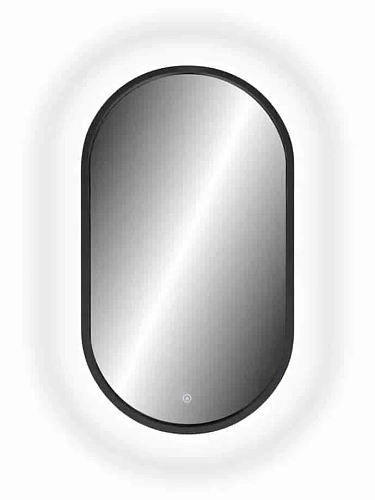 Зеркало Taliente Zled TA-Zled-PBL4580 с LED-подсветкой, 45x80 см, овальное, черное Зеркало Taliente Zled TA-Zled-PBL4580 с LED-подсветкой, 45x80 см, овальное, черное