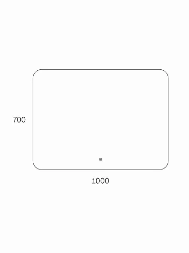 Зеркало Taliente Zled-B с LED-подсветкой, 100x70см, прямоугольное TA-Zled-B10070 Зеркало Taliente Zled-B с LED-подсветкой, 100x70см, прямоугольное TA-Zled-B10070