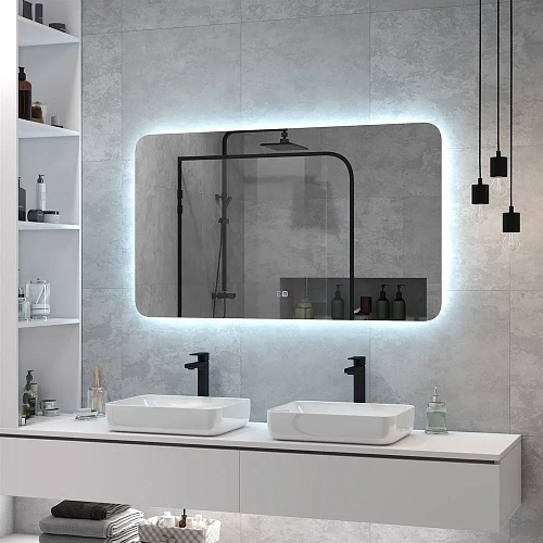 Зеркало Taliente Zled-B с LED-подсветкой, 120x70см, прямоугольное, с антизапотеванием TA-Zled-B12070 TA-Zled-B12070a Зеркало Taliente Zled-B с LED-подсветкой, 120x70см, прямоугольное, с антизапотеванием TA-Zled-B12070 TA-Zled-B12070a