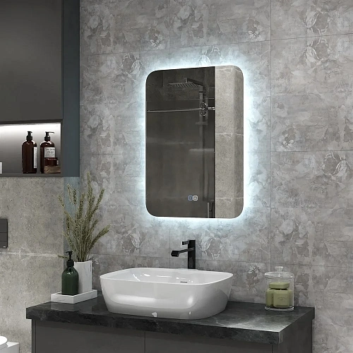 Зеркало Taliente Zled-B с LED-подсветкой, 50x70см, прямоугольное, с антизапотеванием TA-Zled-B5070a Зеркало Taliente Zled-B с LED-подсветкой, 50x70см, прямоугольное, с антизапотеванием TA-Zled-B5070a