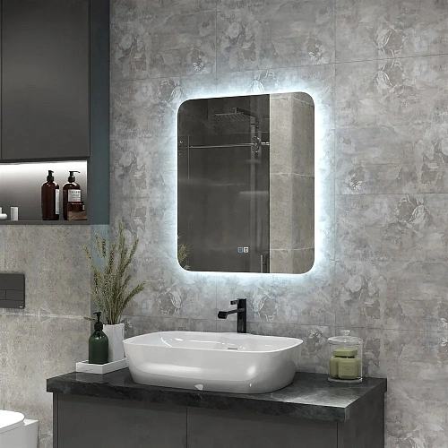 Зеркало Taliente Zled-B с LED-подсветкой, 60x70см, прямоугольное, с антизапотеванием TA-Zled-B6070a Зеркало Taliente Zled-B с LED-подсветкой, 60x70см, прямоугольное, с антизапотеванием TA-Zled-B6070a