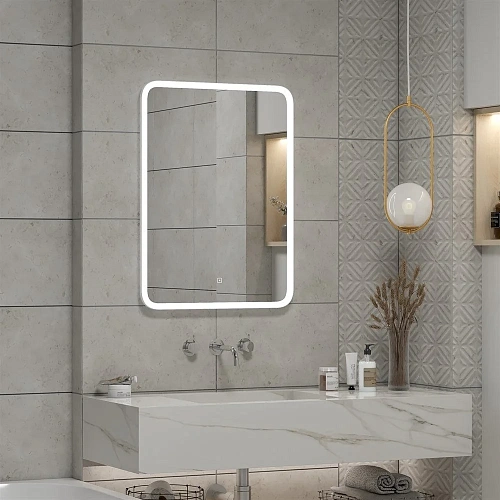 Зеркало Taliente Zled-G с LED-подсветкой, 60x80см, прямоугольное TA-Zled-G6080 Зеркало Taliente Zled-G с LED-подсветкой, 60x80см, прямоугольное TA-Zled-G6080