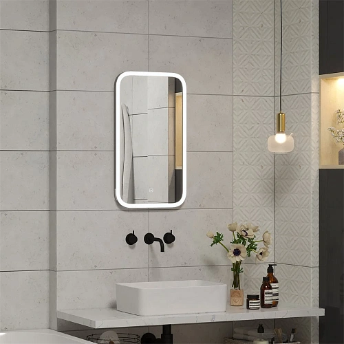 Зеркало Taliente Zled-M с LED-подсветкой, 40x70см, прямоугольное TA-Zled-M4070 Зеркало Taliente Zled-M с LED-подсветкой, 40x70см, прямоугольное TA-Zled-M4070