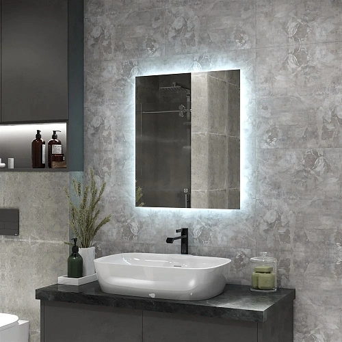 Зеркало Taliente Zled-T с LED-подсветкой, 60x70см, прямоугольное TA-Zled-T6070 Зеркало Taliente Zled-T с LED-подсветкой, 60x70см, прямоугольное TA-Zled-T6070