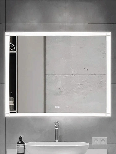 Зеркало Teso azaro Apex TAL23108 c LED-подсветкой, antifog 1000х800 Зеркало Teso azaro Apex TAL23108 c LED-подсветкой, antifog 1000х800