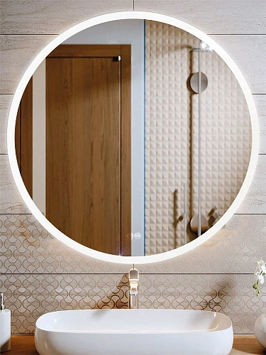 Зеркало Teso azaro Circus TAL0277 c LED-подсветкой, antifog, d700 Зеркало Teso azaro Circus TAL0277 c LED-подсветкой, antifog, d700